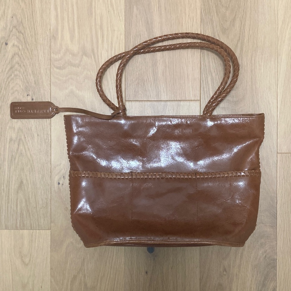Kenneth Cole Vintage Rich Brown Leather Tote